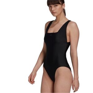 NWT Adidas Iconsea H Athletic Performance Swimsuit size 10C in black
